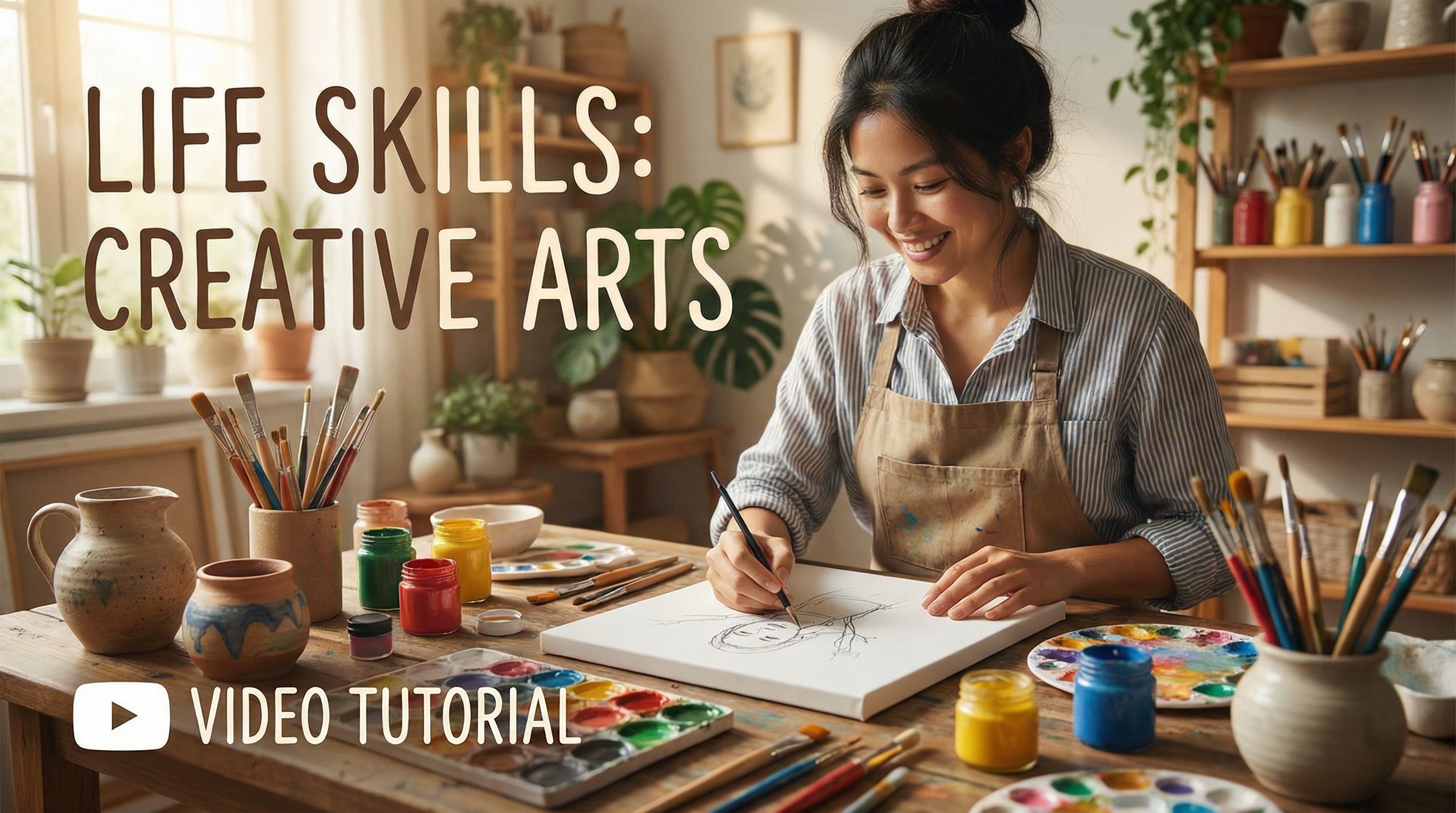 糖心Vlog 糖心Vlog手工艺视频：创意绘画教程视频演示，释放艺术天赋